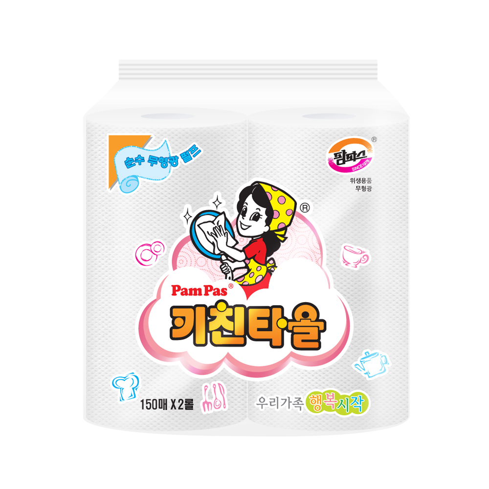 팜파스 키친타올 150매 2롤